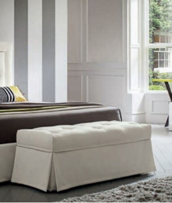 Luxury country house style stool furniture upholstered stool design seat bench seat footstool