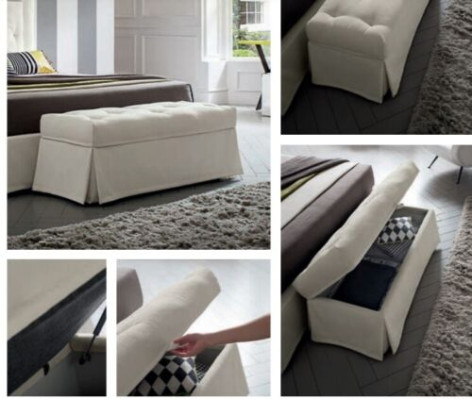 Luxury country house style stool furniture upholstered stool design seat bench seat footstool