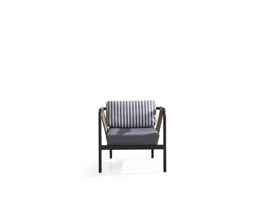 Sofa 3 2 Seater Luxury Three Seater Armchair Design Furniture Set 5 pcs. Gray new