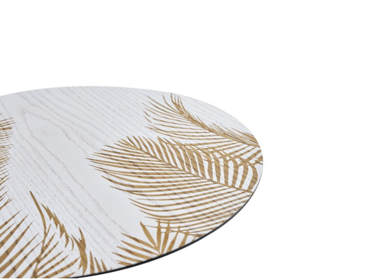 Designer Round Coffee table Living room table Coffee table Table side