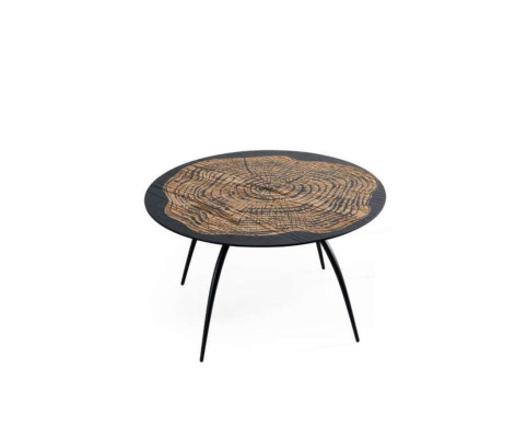 Luxury Design Coffee tables Black Round Tables Living Room Side