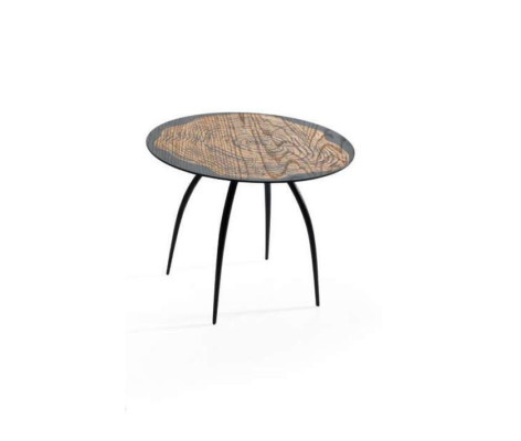Luxury Design Coffee tables Black Round Tables Living Room Side