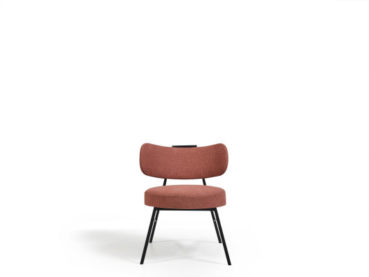 Luxurious modern brown dining room chair in Italian design