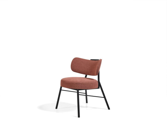 Luxurious modern brown dining room chair in Italian design