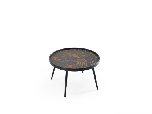 Designer Coffee table Side table Living room Table Designer Round Luxury