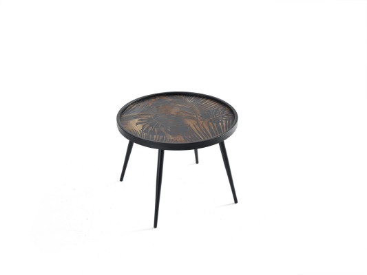 Designer Coffee table Side table Living room Table Designer Round Luxury