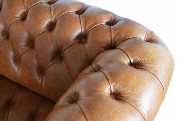 Chesterfield Sofa 3 Seat Upholstery Couches Sofas Couch Three Seater Brown