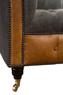 Sofa 4 Seater Chesterfield Luxury Couch Big Couches Upholstery 300cm Design