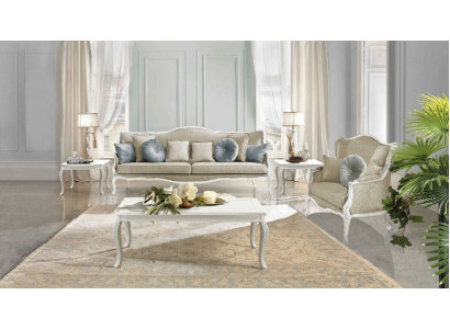 Classic Coffee table Side table Sofa Living room Table Furniture Baroque Rococo