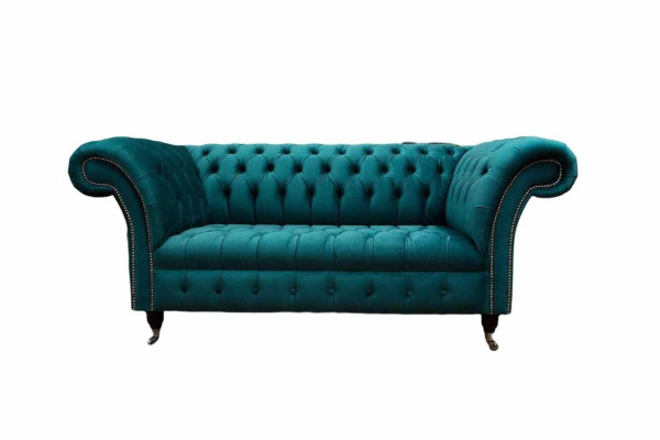 Sofa 2 Seater Design Sofas Upholstery Couches Textile Chesterfield Seat