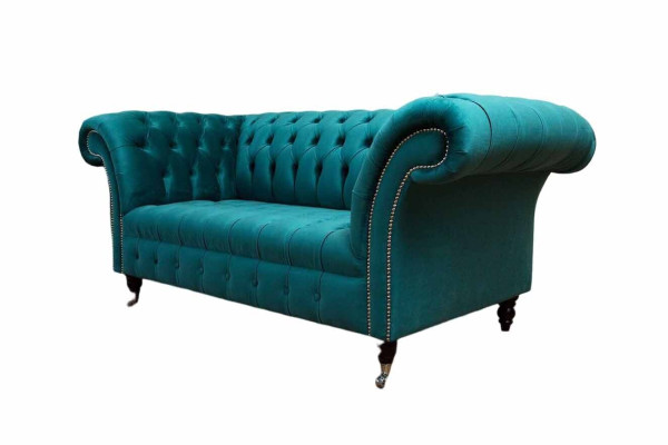 Sofa 2 Seater Design Sofas Upholstery Couches Textile Chesterfield Seat
