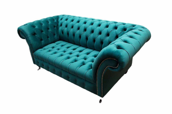 Sofa 2 Seater Design Sofas Upholstery Couches Textile Chesterfield Seat