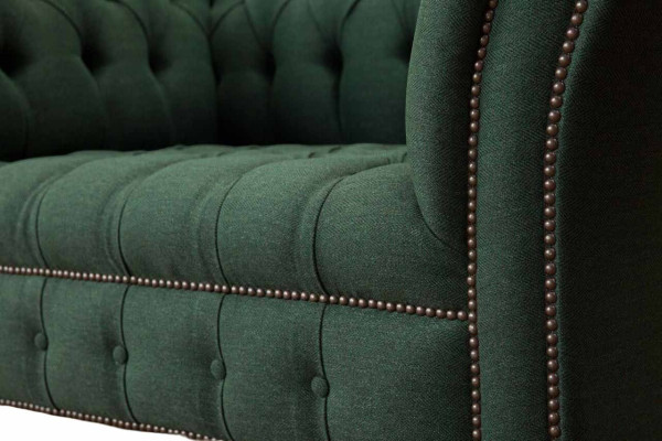 Green Armchair Sofa Couch Upholstery Luxury Classic Textile Couches new