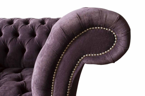 Armchair Chesterfield Velvet Single Seater Luxury Armchair Couches Living room new