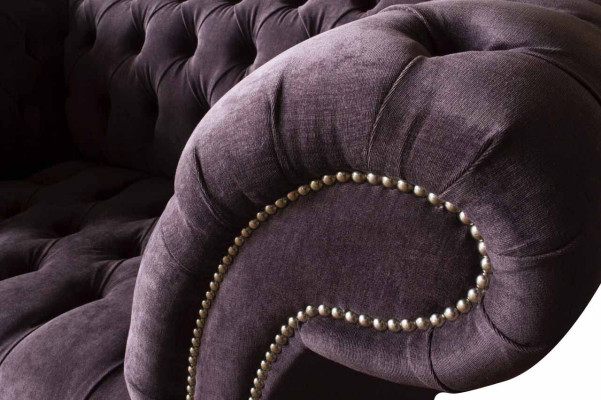Armchair Chesterfield Velvet Single Seater Luxury Armchair Couches Living room new