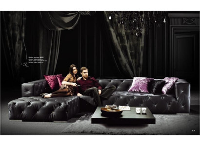 Corner sofa L-shape Chesterfield luxury sofa black couch leather sofa Corner sofa L-shape Chesterfield luxury sofa black couch leather sofa