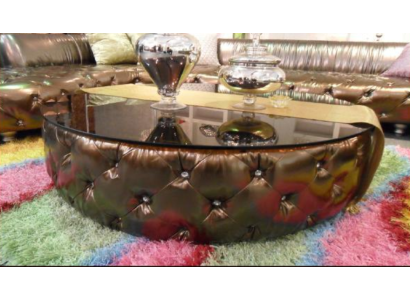 Coffee table Chesterfield Luxury Living room Coffee table Wood Modern