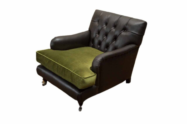 Chesterfield Armchair Design Upholstery Sofa Couch Chesterfield Leather