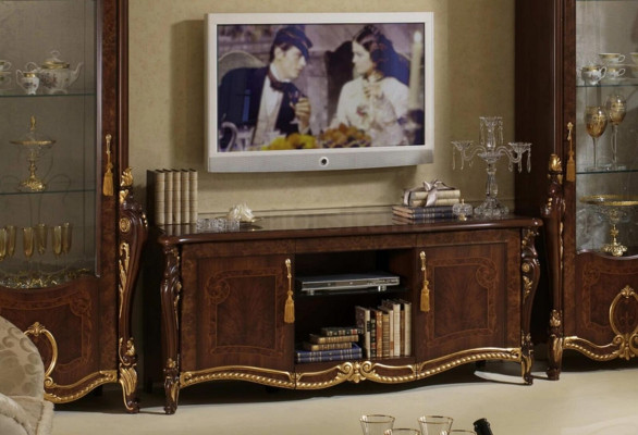 TV-cabinet Design Sideboard Television Wall Low Board Luxury new Shelves Chest of drawers Wardrobe new