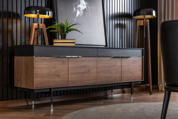 Chest of drawers Sideboard Wardrobe Sideboard Chests of drawers Cabinets 208cm Furniture Wood