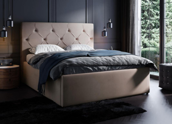 Bed Furniture Furnishings for Hostel Hotel Elegant Upholstery Furniture Beds