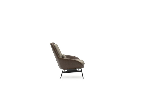 Living room Armchair Recliner Relax Chairs Club Lounge Furniture Brown Sofa
