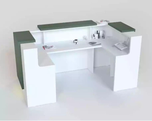 Reception desk hotel reception table furniture counter practice law firm office