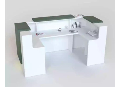 Reception desk hotel reception table furniture counter practice law firm office