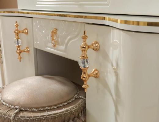 Bedroom Dressing table Cosmetic table Dressing table Chest of drawers with Mirror