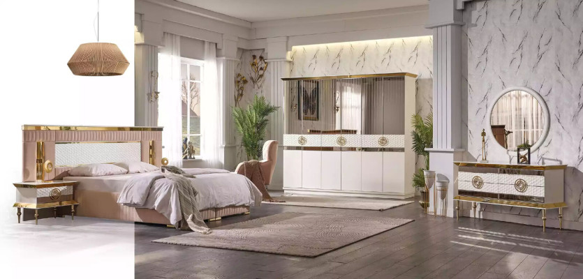 Wardrobe with sliding doors luxurious modern cabinets 260cm Wardrobe
