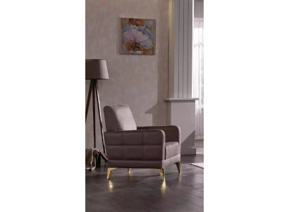 stainless steel armchair seat furniture relaxation chair living room furniture upholstered chair