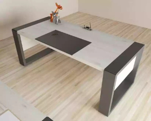 Modern White Desk Designer Office Furniture Wood Table Study room