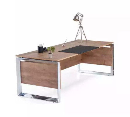 Modern Brown Desk Office Furniture Wood Study room Design Style