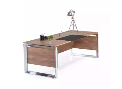 Modern Brown Desk Office Furniture Wood Study room Design Style