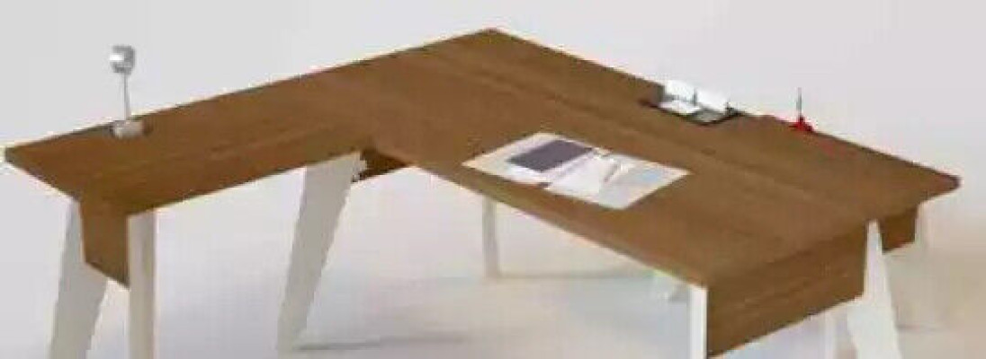 Corner desk Designer wooden furniture Office desk Study room Table new