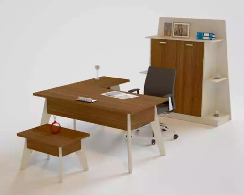 Corner desk Designer wooden furniture Office desk Study room Table new