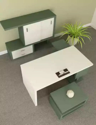 Green Modern Coffee table Luxury Wooden Furniture Living room Furniture Design new