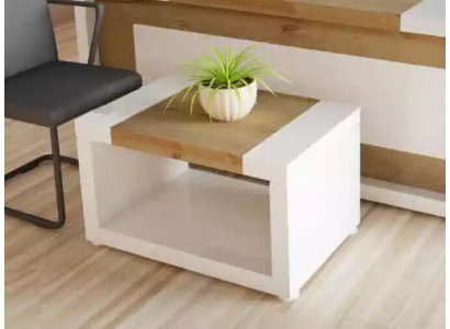 Designer White Coffee table Luxury Wood Table Living room Furniture Storage table