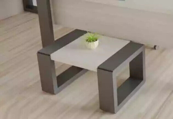 Modern White Wooden Table Coffee table Luxury Study room Furniture Design