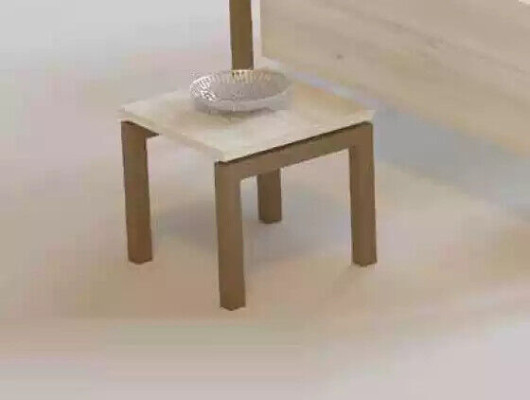 Modern Small Coffee Table Square Storage Table Design Wood Furniture