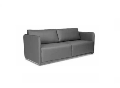 Gray luxurious three-seater couch upholstered sofas modern textile furniture new