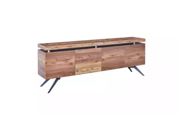 Desk Coffee table Sideboard Office Study room Brown Modern Wood