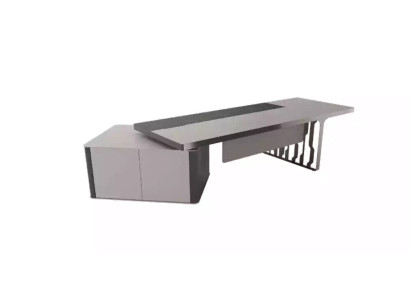 Modern desk office furniture study room furniture office desk gray