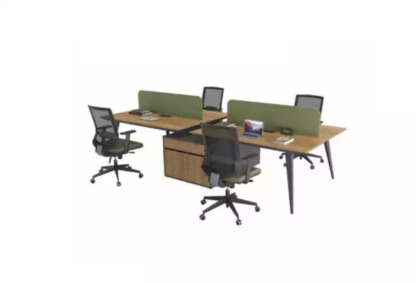 Office desk work table office group for 4 people desks writing furniture