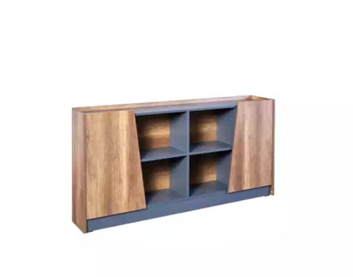 Desk Coffee table Bookshelf Study room Office Modern Brown