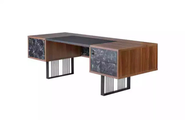 Solid wood Desk Study room furniture Office Furnishings Designer Furniture