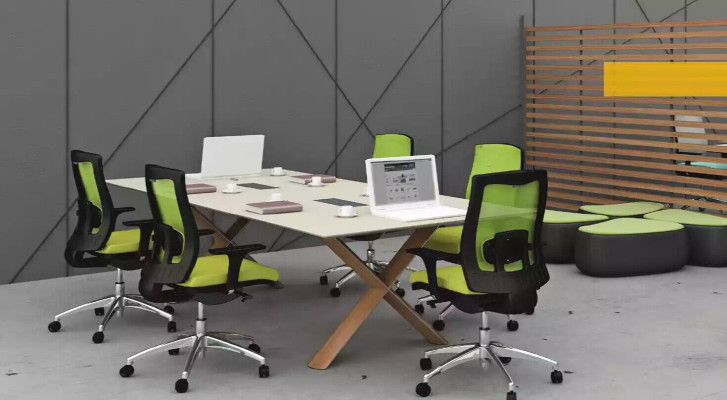 Large work table Office furniture Conference tables Furnishings Wood furniture Modern