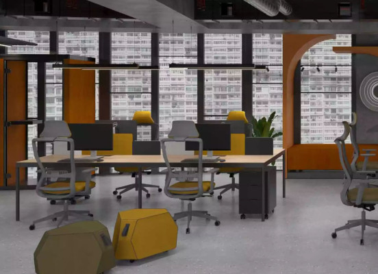 Modern large work table Office furniture Laptop table Office work surface