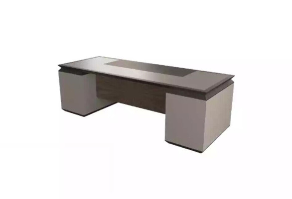 Solid wood office desk luxury office furniture corner desks brown