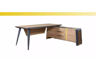 Wood Corner Desks Modern Office Furniture Desk Wooden Furniture Brown